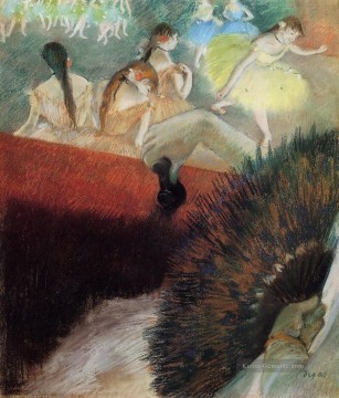 Pre Malerei - Am Ballett Impressionismus Ballett Tänzerin Edgar Degas